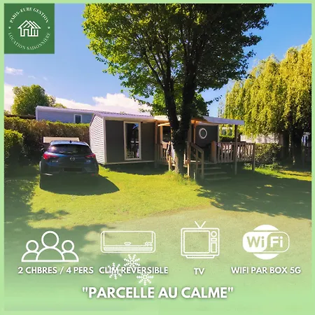155- Joli Mobilhome 4 Pers 2 Clim Tv Wifi 5 Etoiles Houlgate